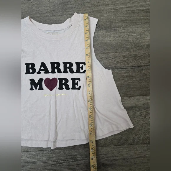 Spiritual Gangster Barre More Pink Sleeveless Swing Crop Top XS Athletic - Picture 3 of 9